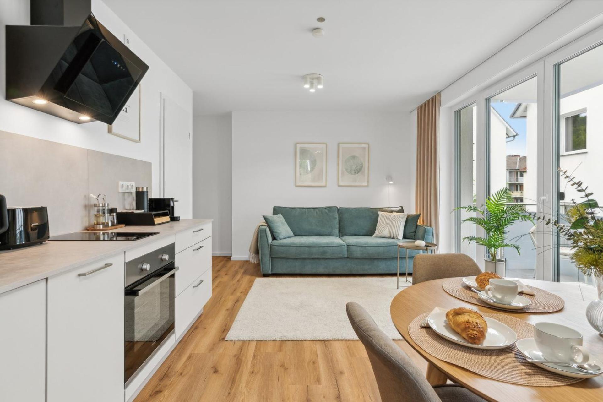 Deluxe Apartment In Bielefeld City Mit Parkplatz Und Balkon Eksteriør bilde