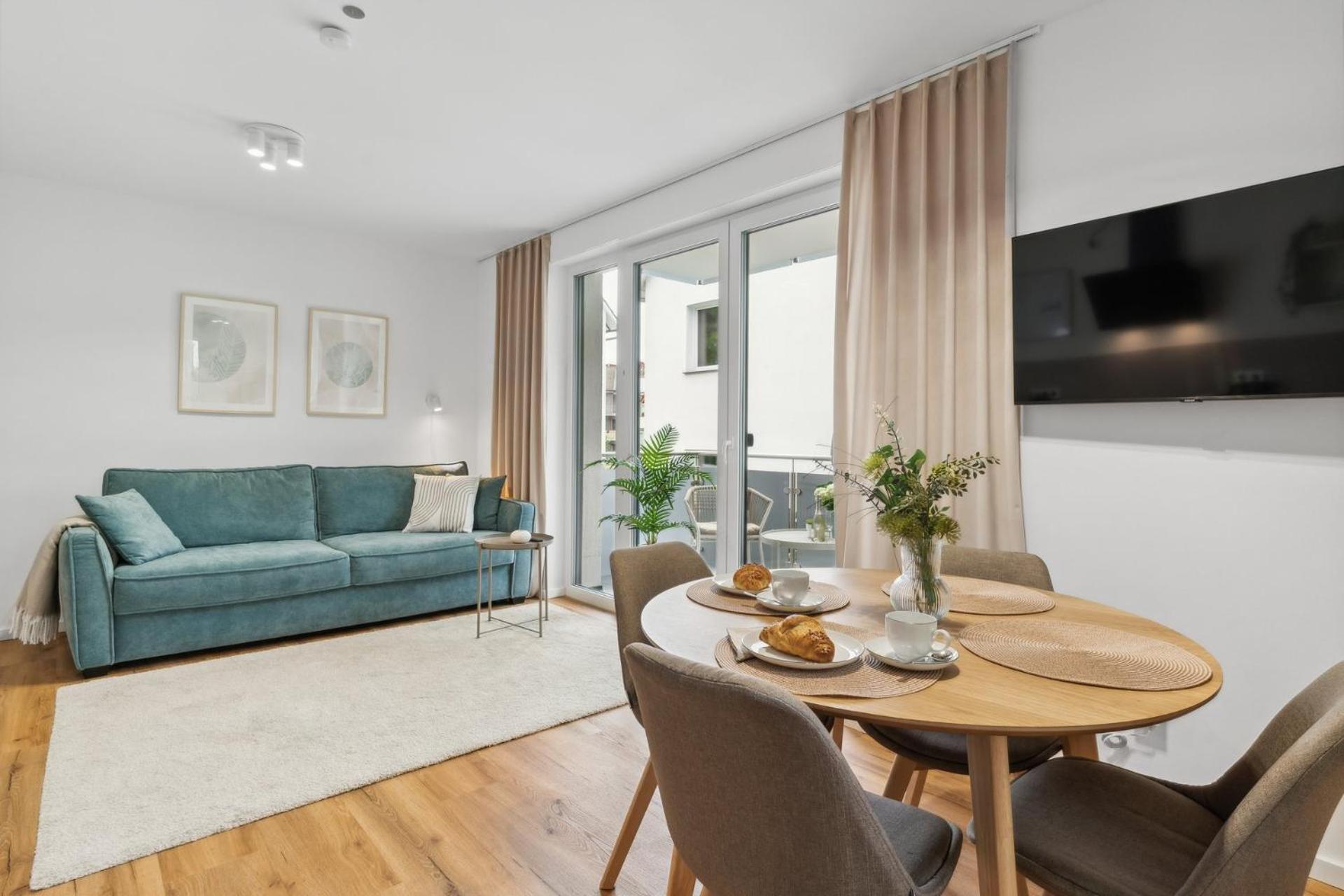 Deluxe Apartment In Bielefeld City Mit Parkplatz Und Balkon Eksteriør bilde