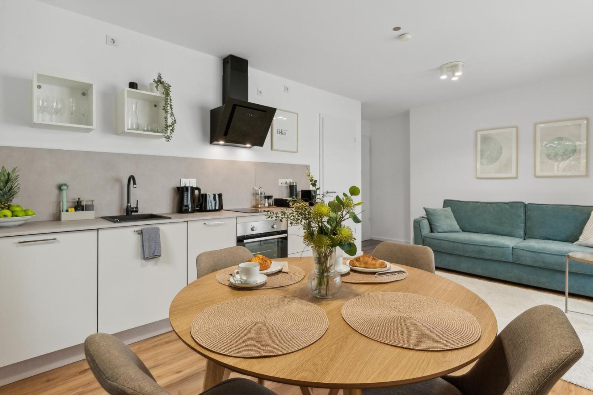Deluxe Apartment In Bielefeld City Mit Parkplatz Und Balkon Eksteriør bilde