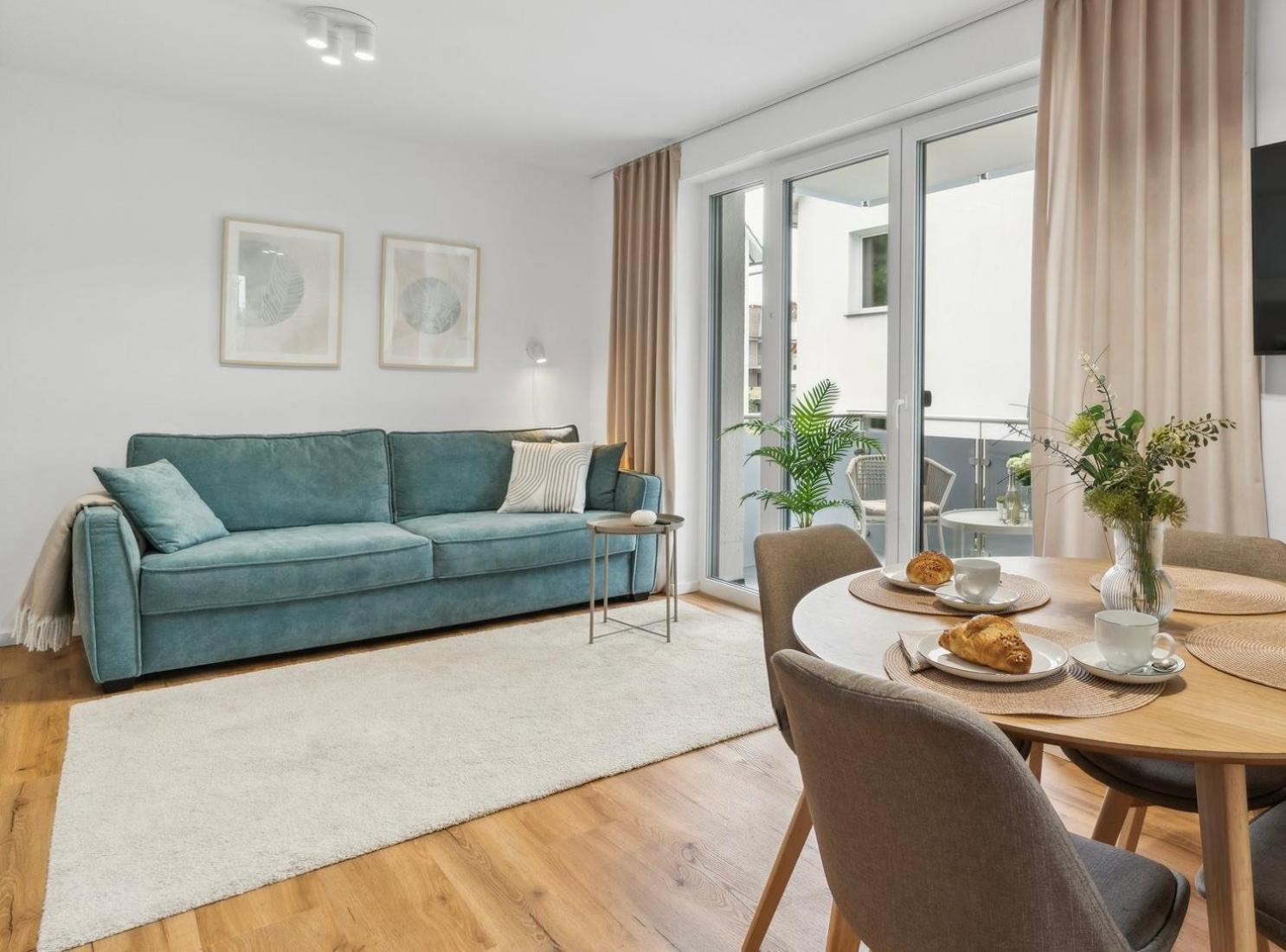 Deluxe Apartment In Bielefeld City Mit Parkplatz Und Balkon Eksteriør bilde
